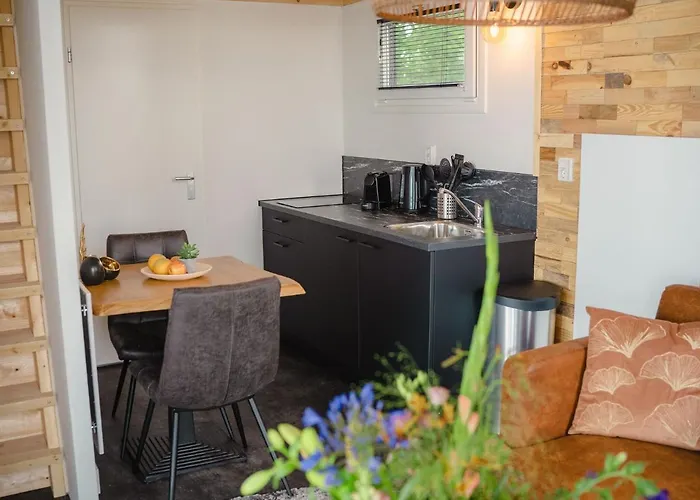 Vakantiehuis Tiny House By Dutch Waterfront Retreat Maurik